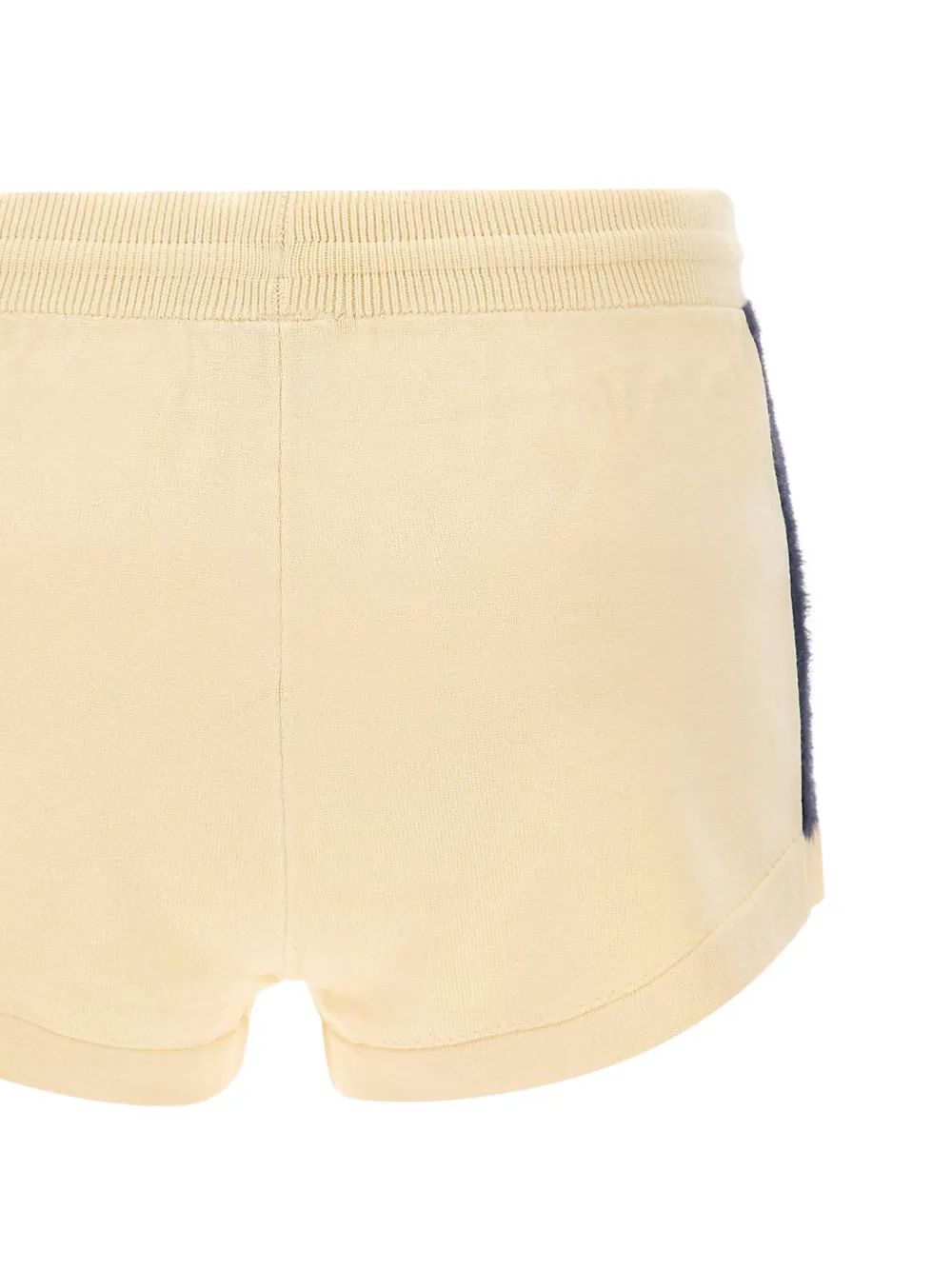 adidas knitted shorts Beige