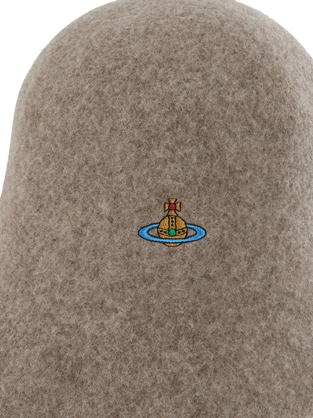 Vivienne Westwood Basque cloche hat Beige
