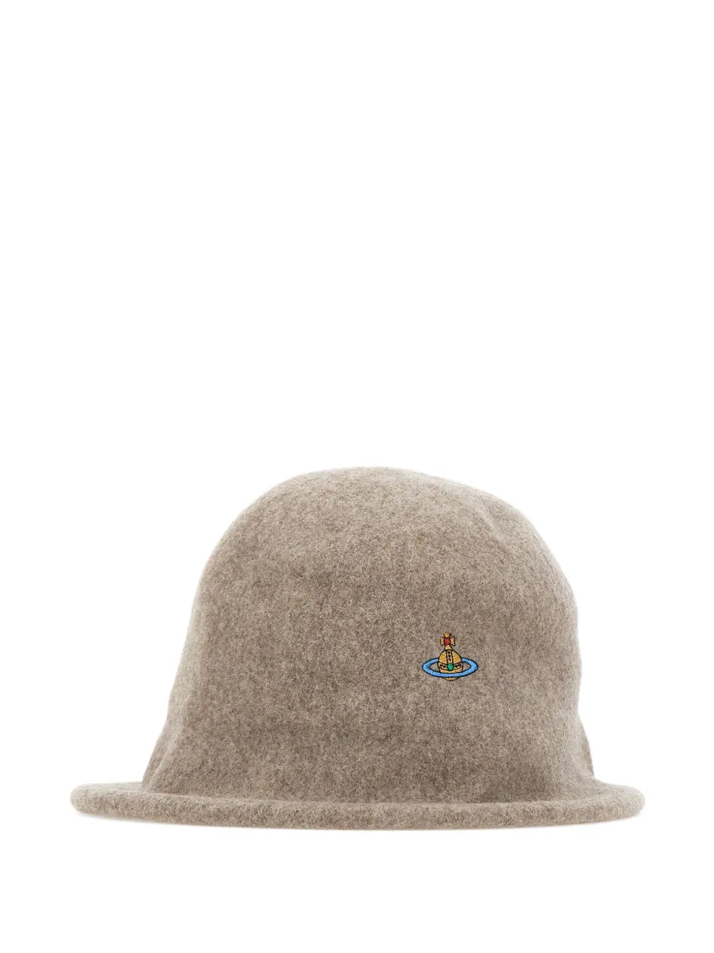 Vivienne Westwood Basque cloche hat Beige