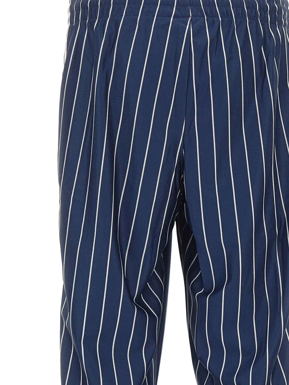 adidas Firebird pinstriped track pants Blauw