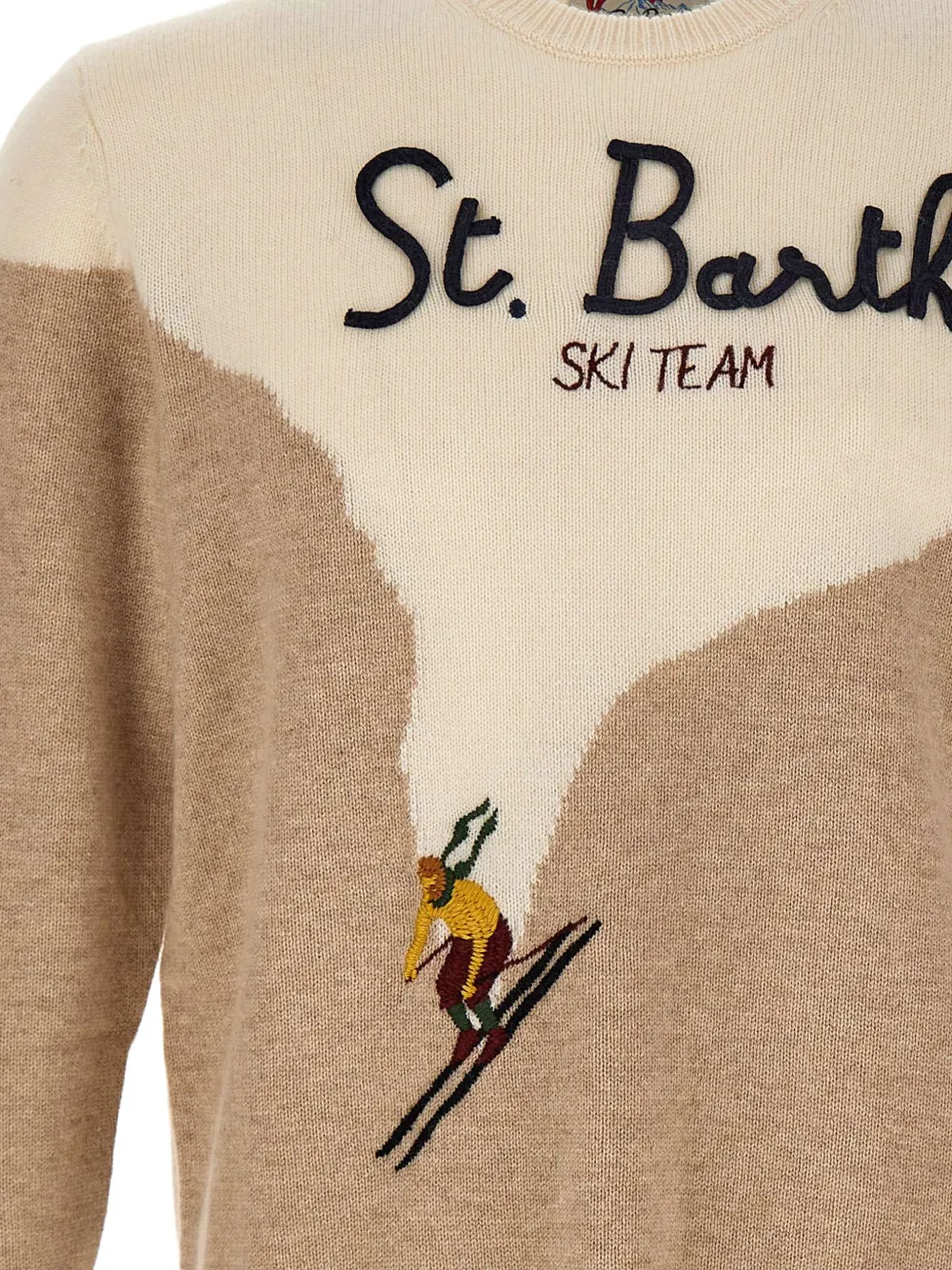 MC2 Saint Barth Heron sweater Beige