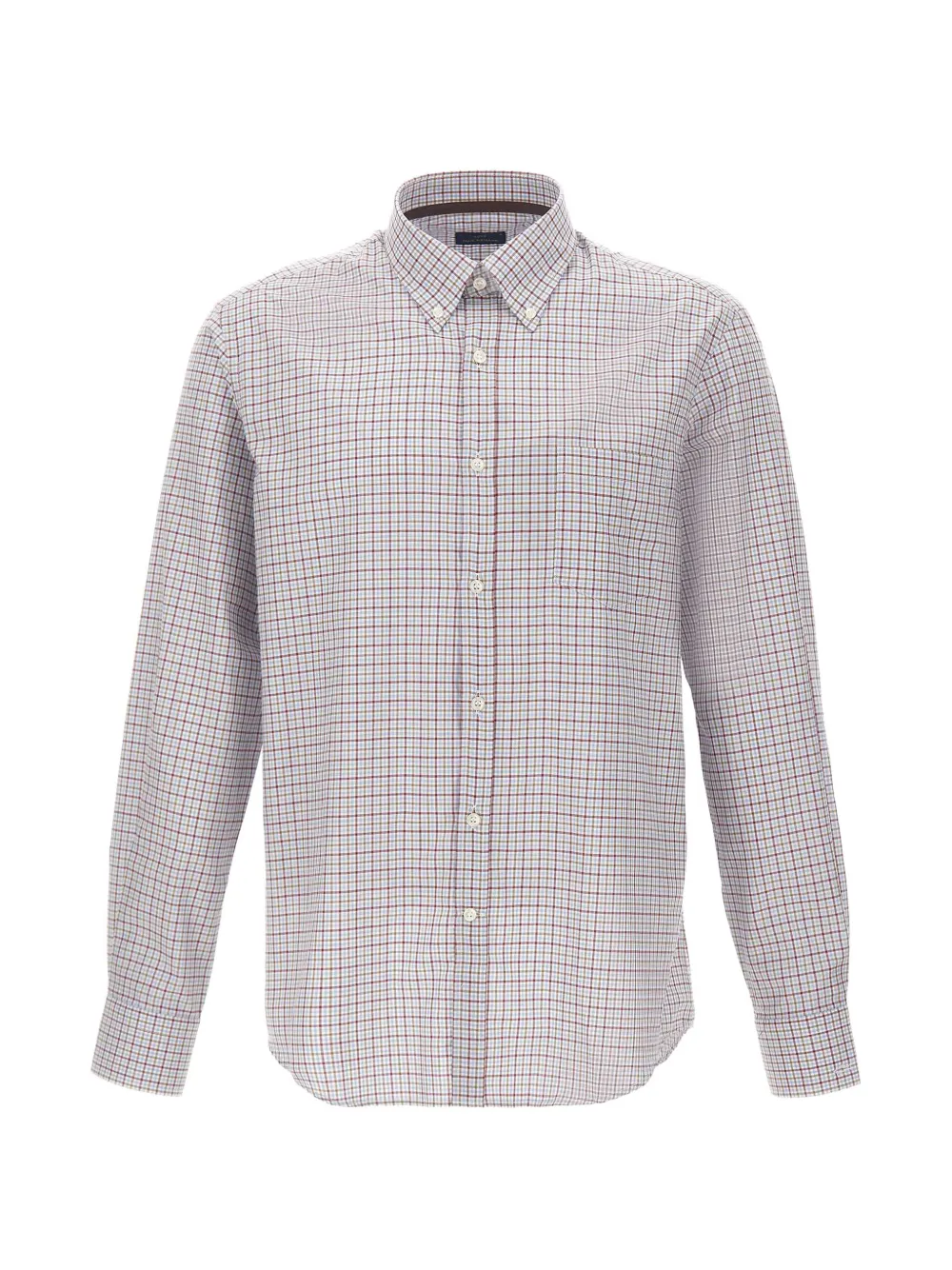Paul & Shark check-pattern button-down shirt | blanc | Image 1