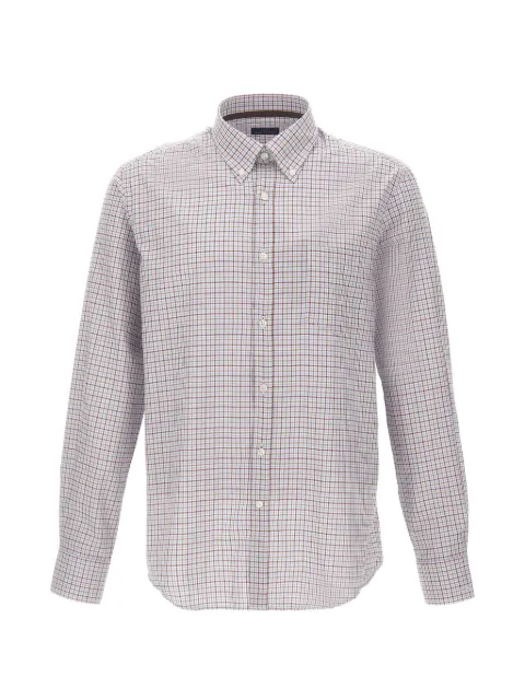 Paul & Shark check-pattern button-down shirt
