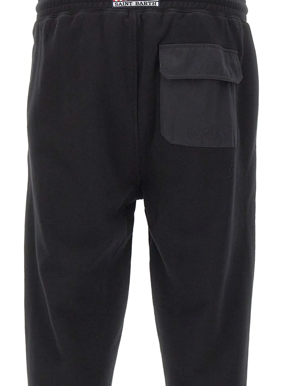 MC2 Saint Barth Colton drawstring trousers Zwart