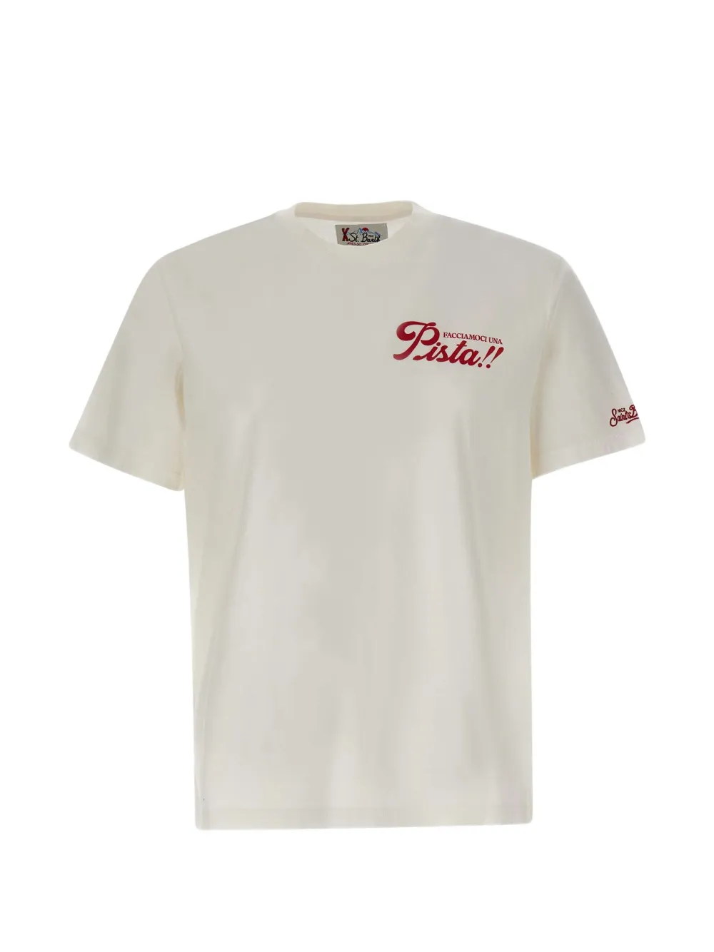 MC2 Saint Barth Arnott Warm cotton T-shirt Beige