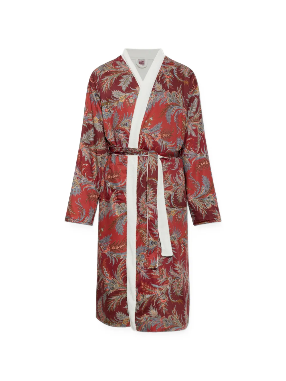ETRO Paisley-print dressing gown - Rosso