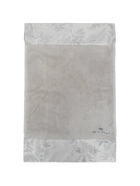 ETRO Paisley-print embroidered towels (set of five)