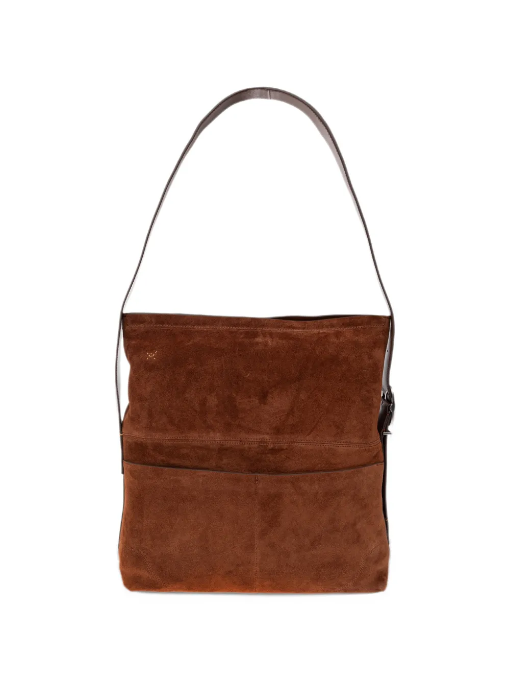 PS Paul Smith suede shoulder bag - Marrone