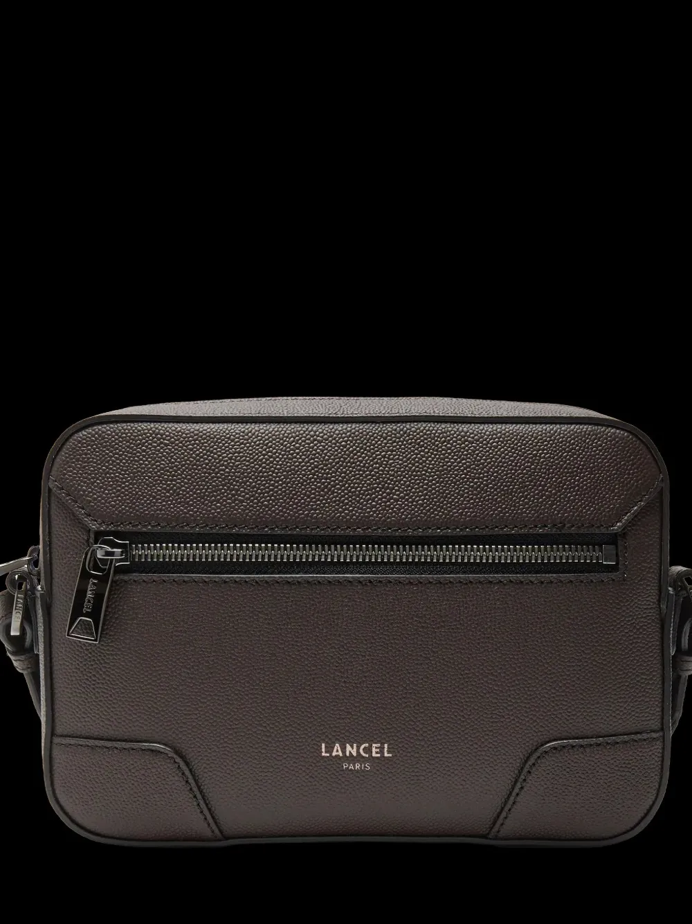 Lancel Borsa messenger in pelle - Marrone
