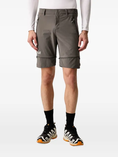 JACK WOLFSKIN Hikeout zip-off straight-leg trousers