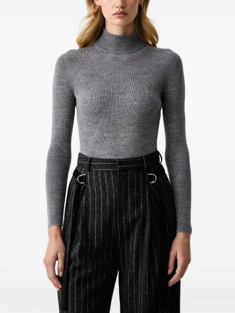 Isabelle Blanche ribbed-knit roll-neck sweater