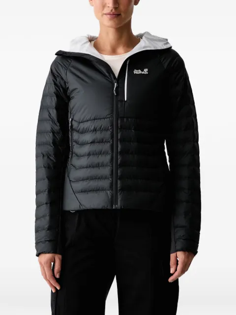 JACK WOLFSKIN Routeburn quilted hooded jacket