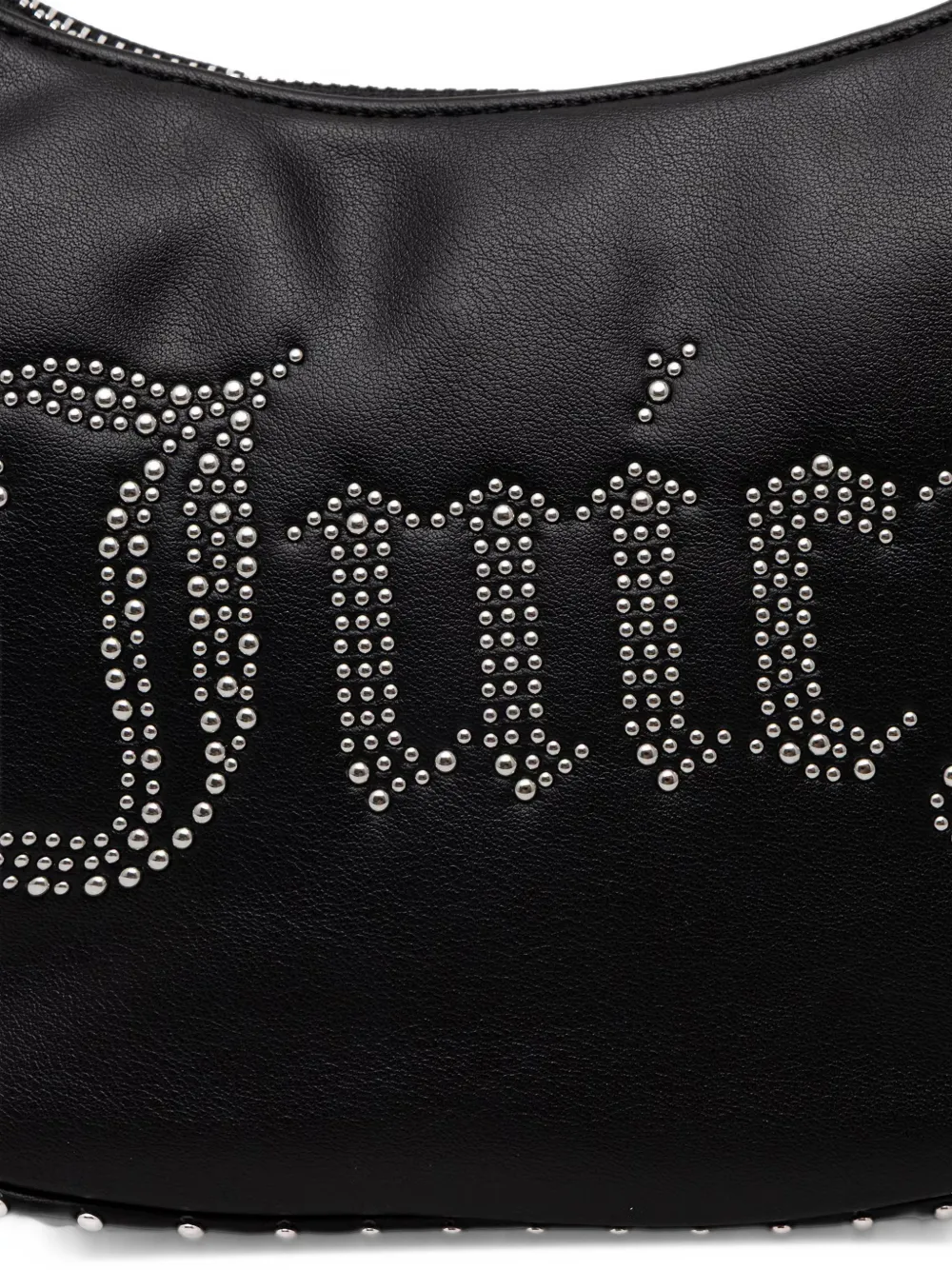 Juicy Couture Kimberly stud-embellished logo shoulder bag Zwart