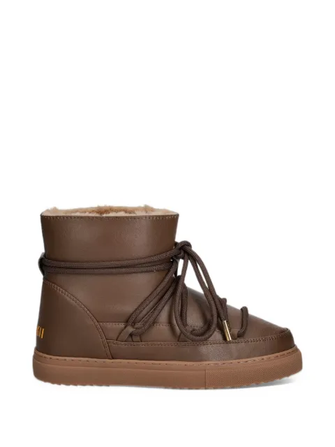 Inuikii lace-up shearling-lined boots