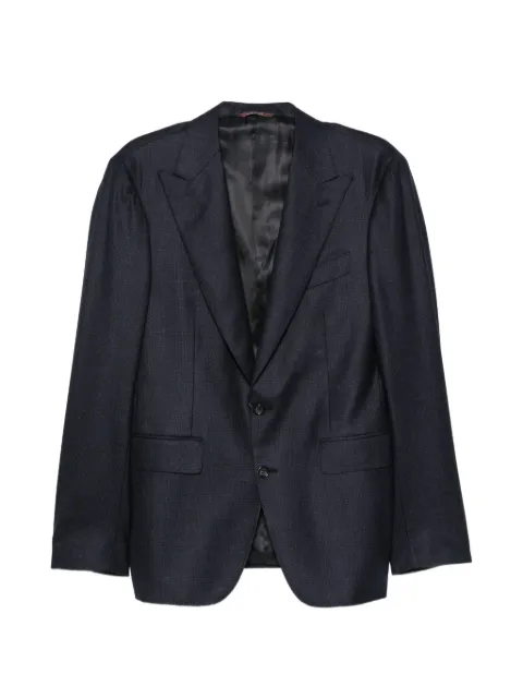 Canali check-pattern suit