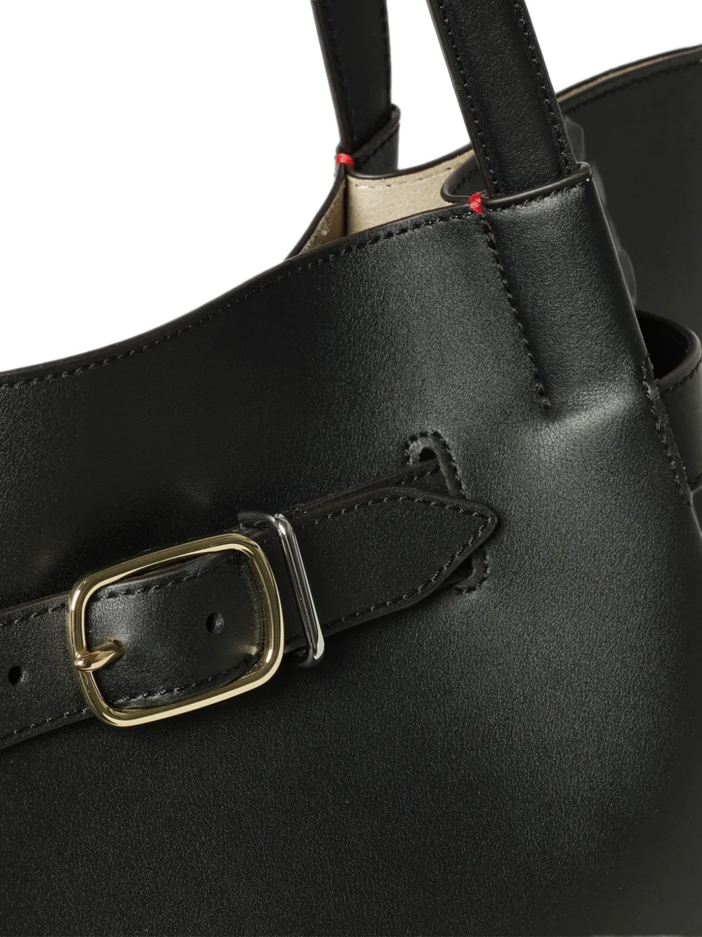 Paul Smith black leather tote bag Zwart