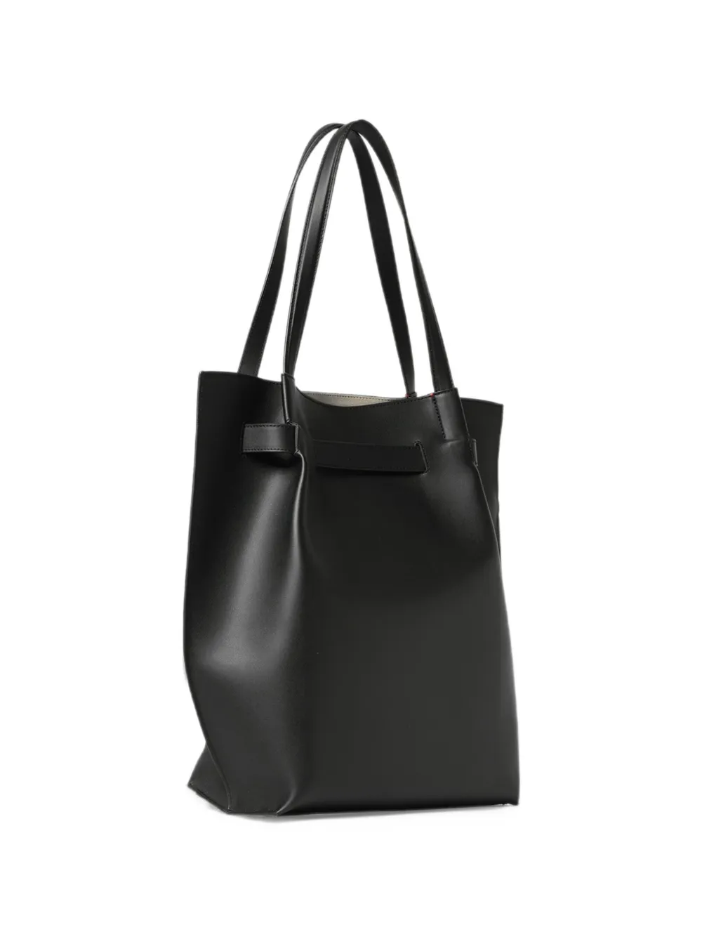Paul Smith black leather tote bag Zwart