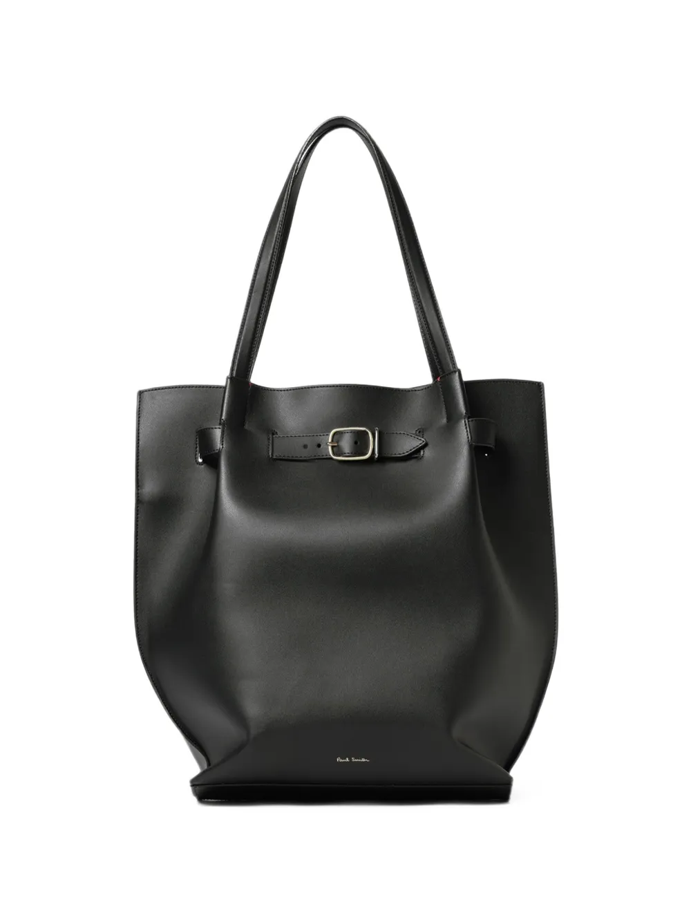 Paul Smith black leather tote bag Zwart