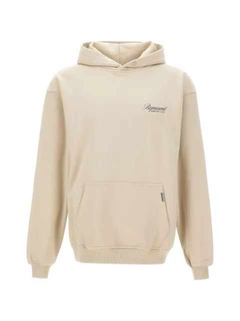 Represent Owners Club logo-print hoodie