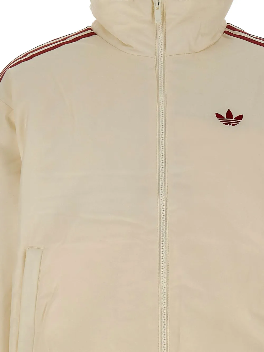 adidas Firebird three-stripe jacket Beige