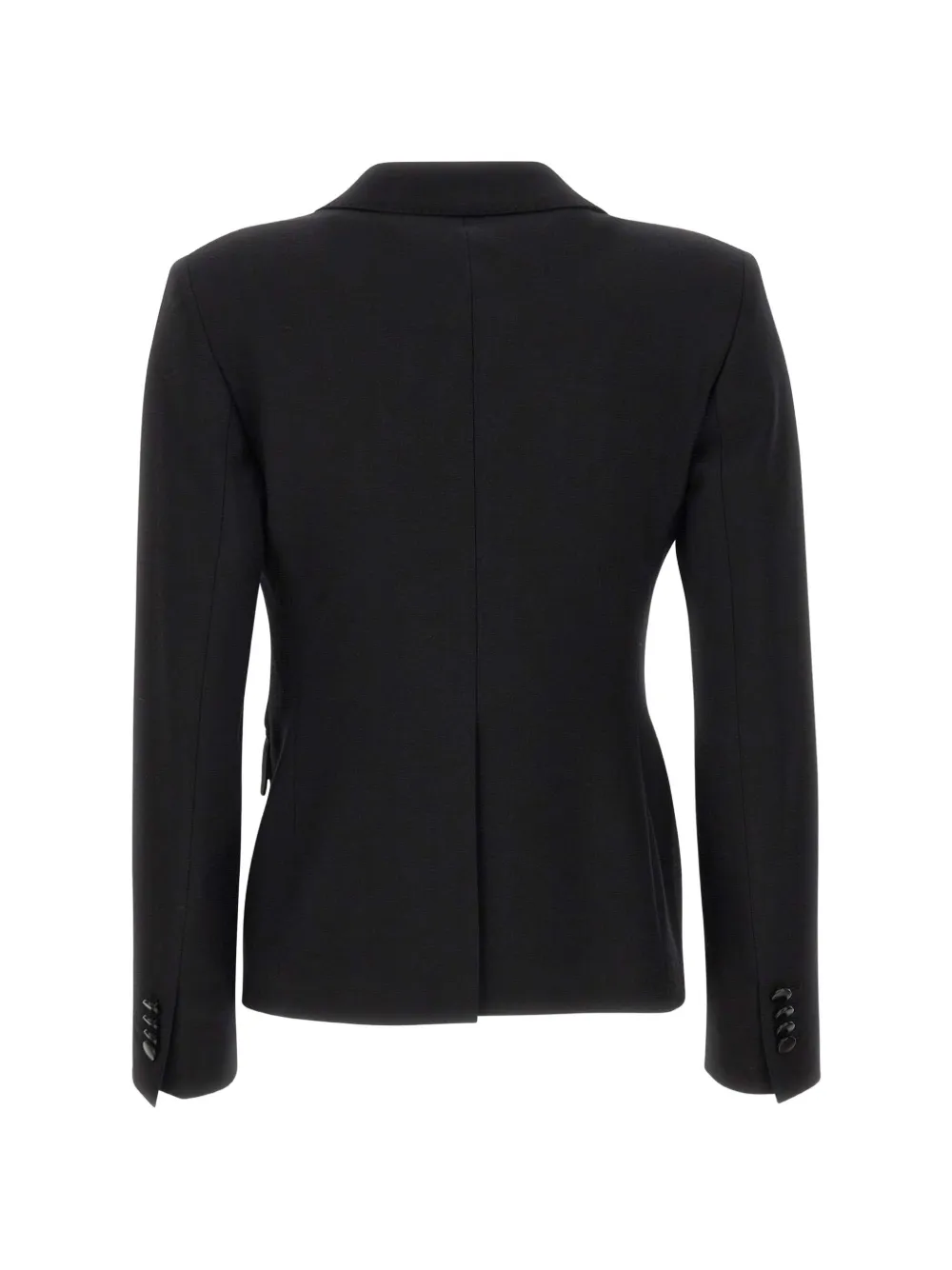 Tagliatore single-breasted peak-lapel blazer Zwart