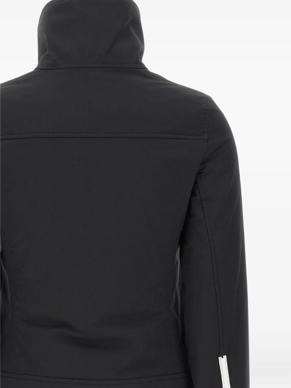 Courrèges nylon blouson Zwart