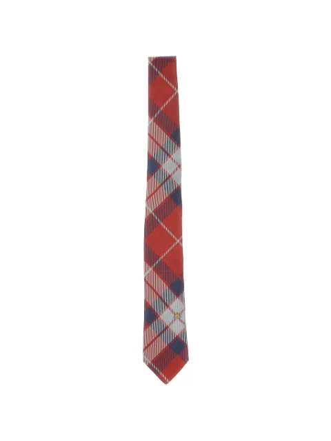 Vivienne Westwood tartan-pattern tie