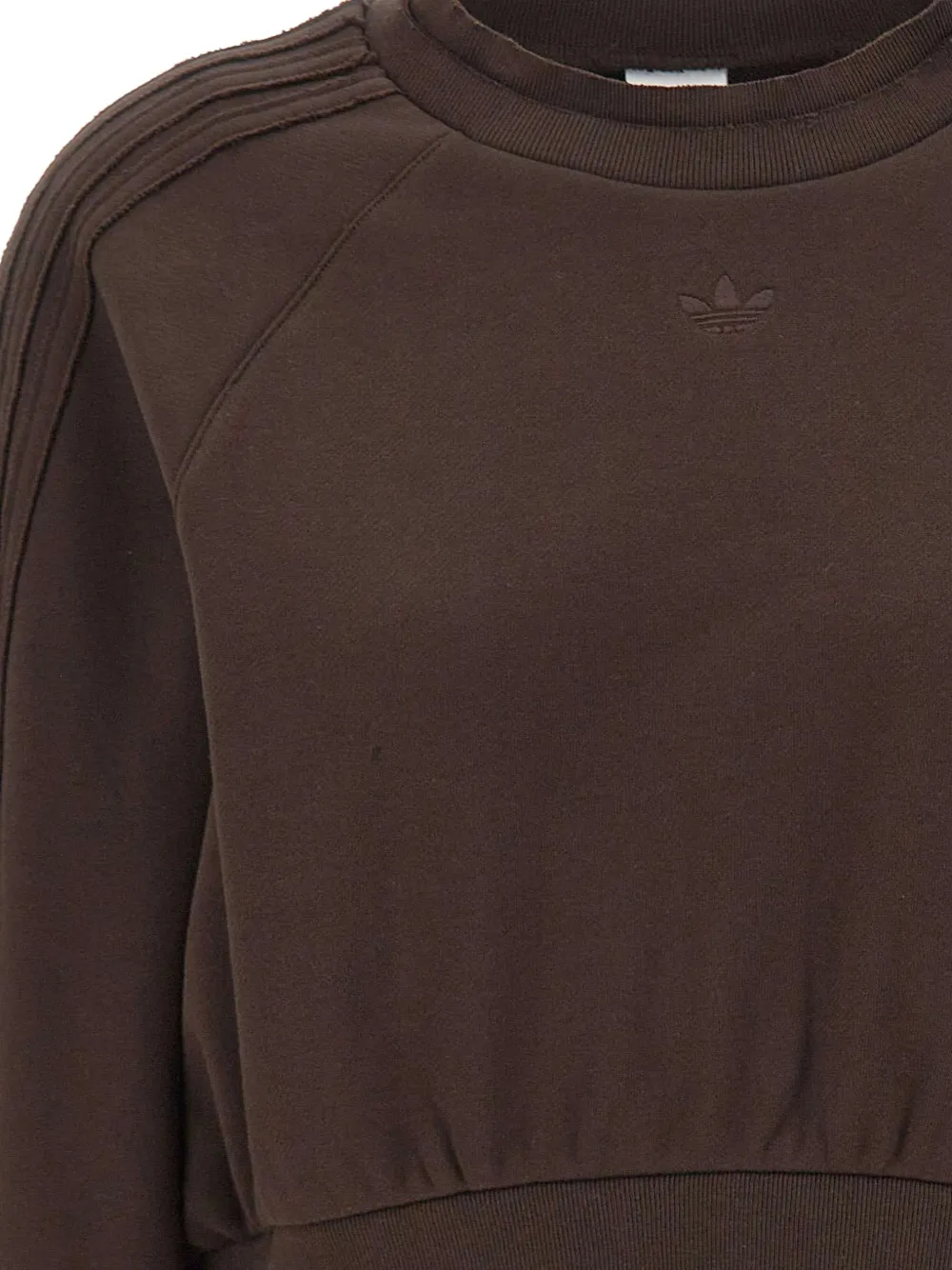 adidas layered-look 3-Stripes sweater Bruin