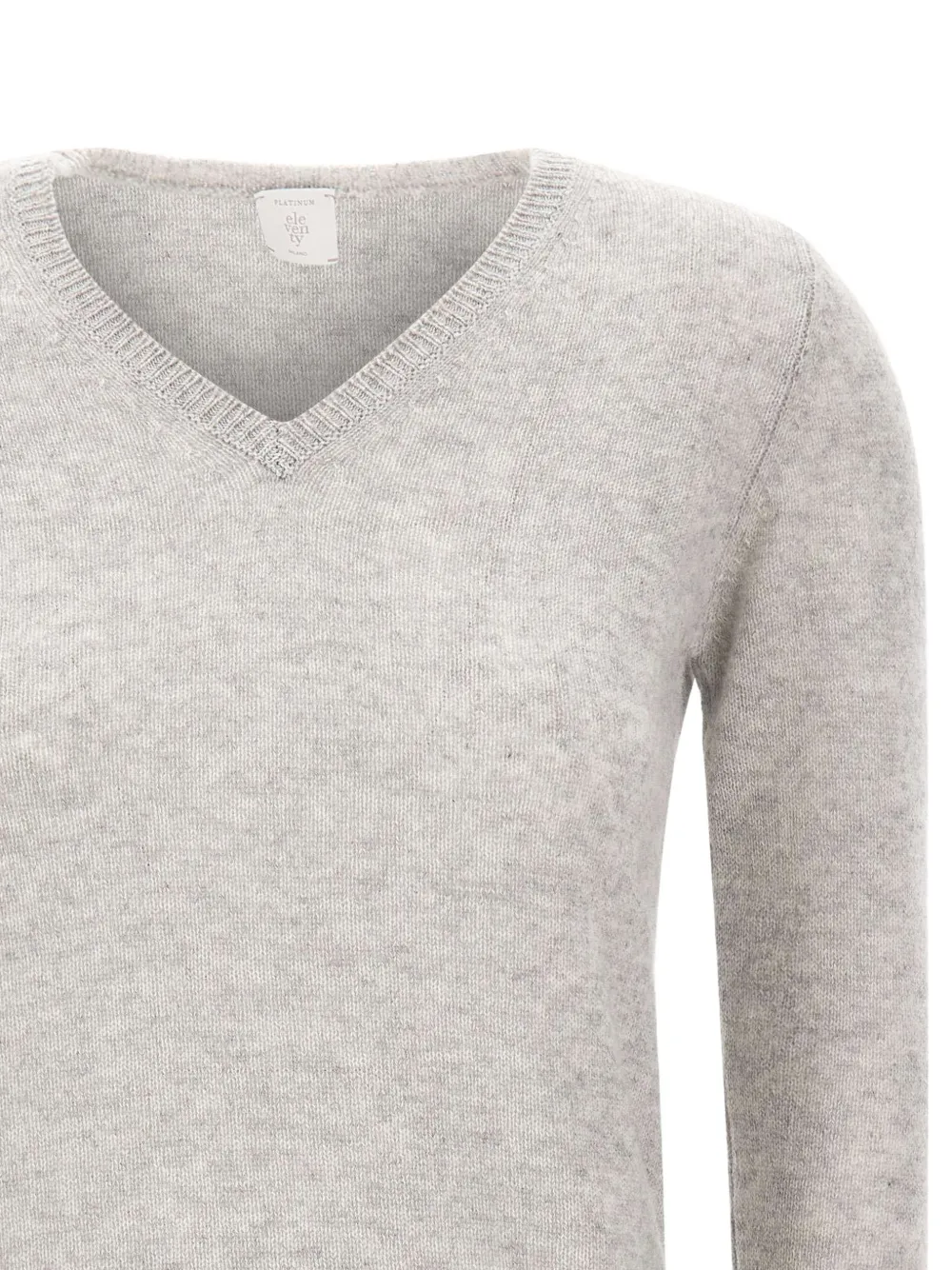 Eleventy V-neck cashmere sweater Grijs