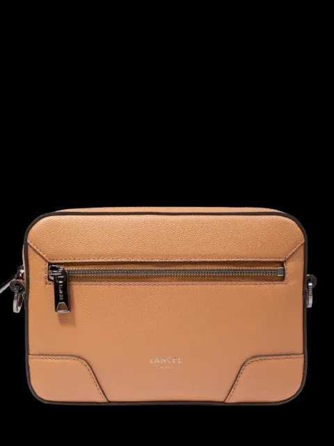 Lancel Charlie grained leather camera bag