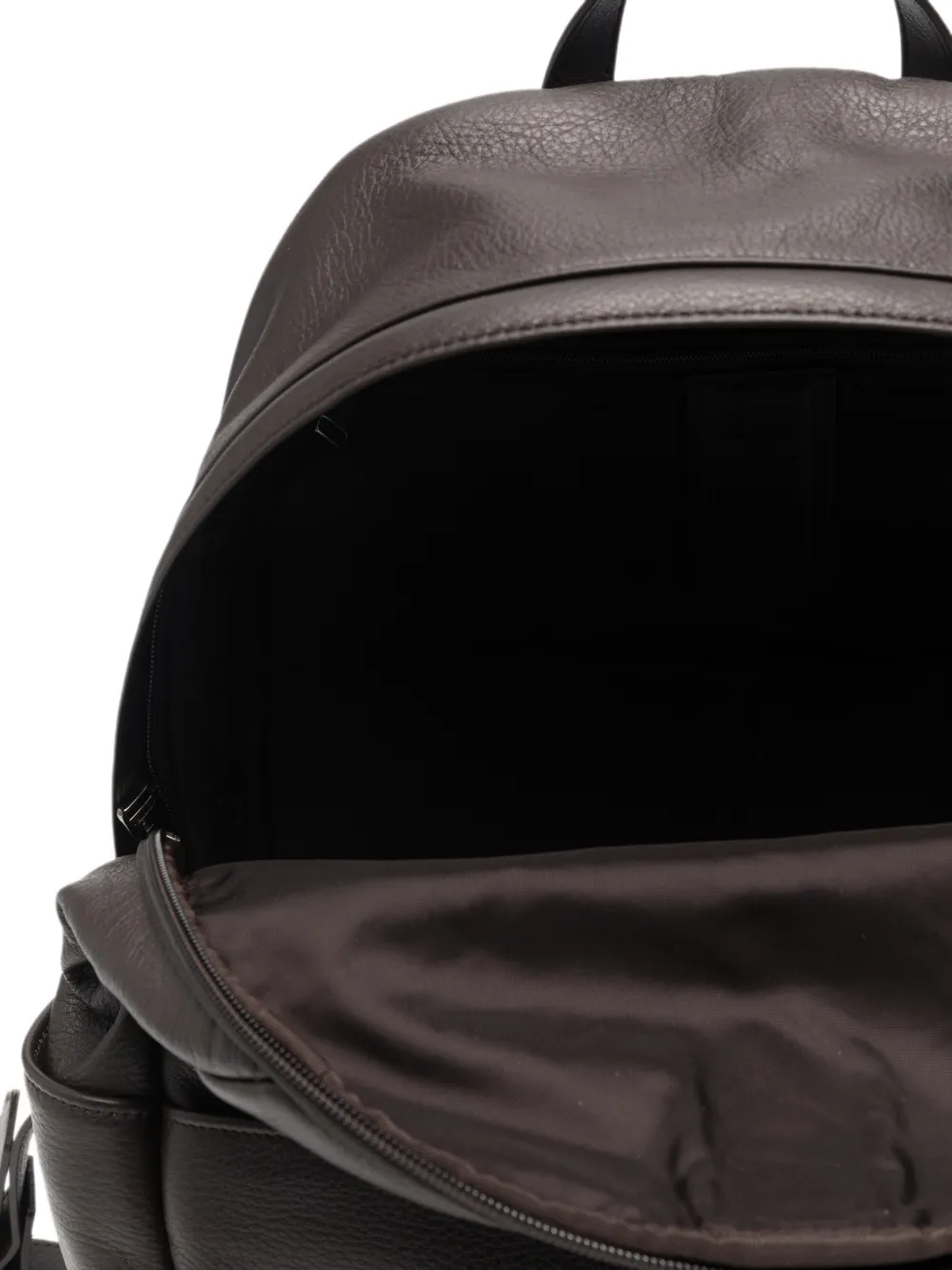 Canali leather backpack Bruin