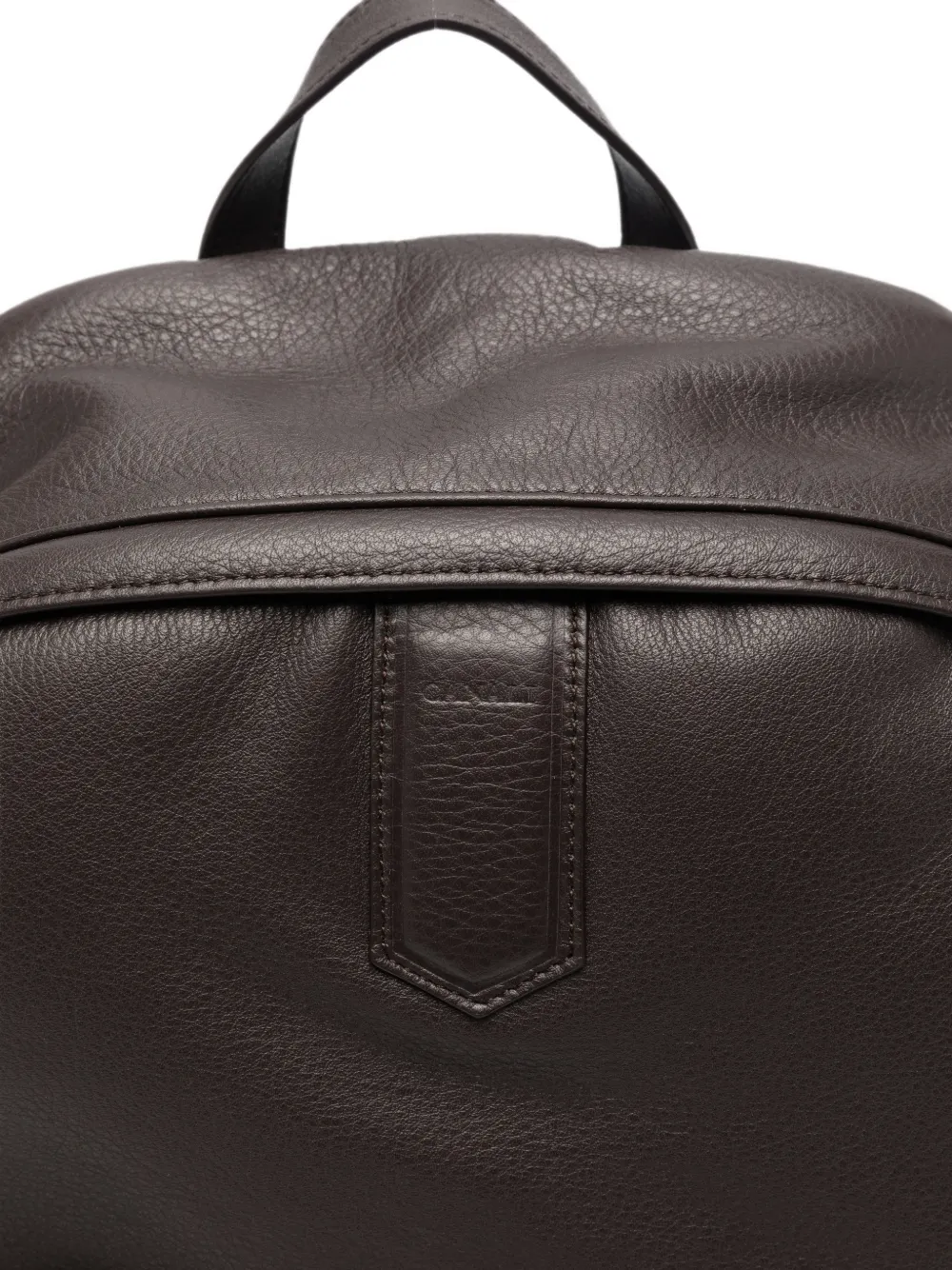 Canali leather backpack Bruin