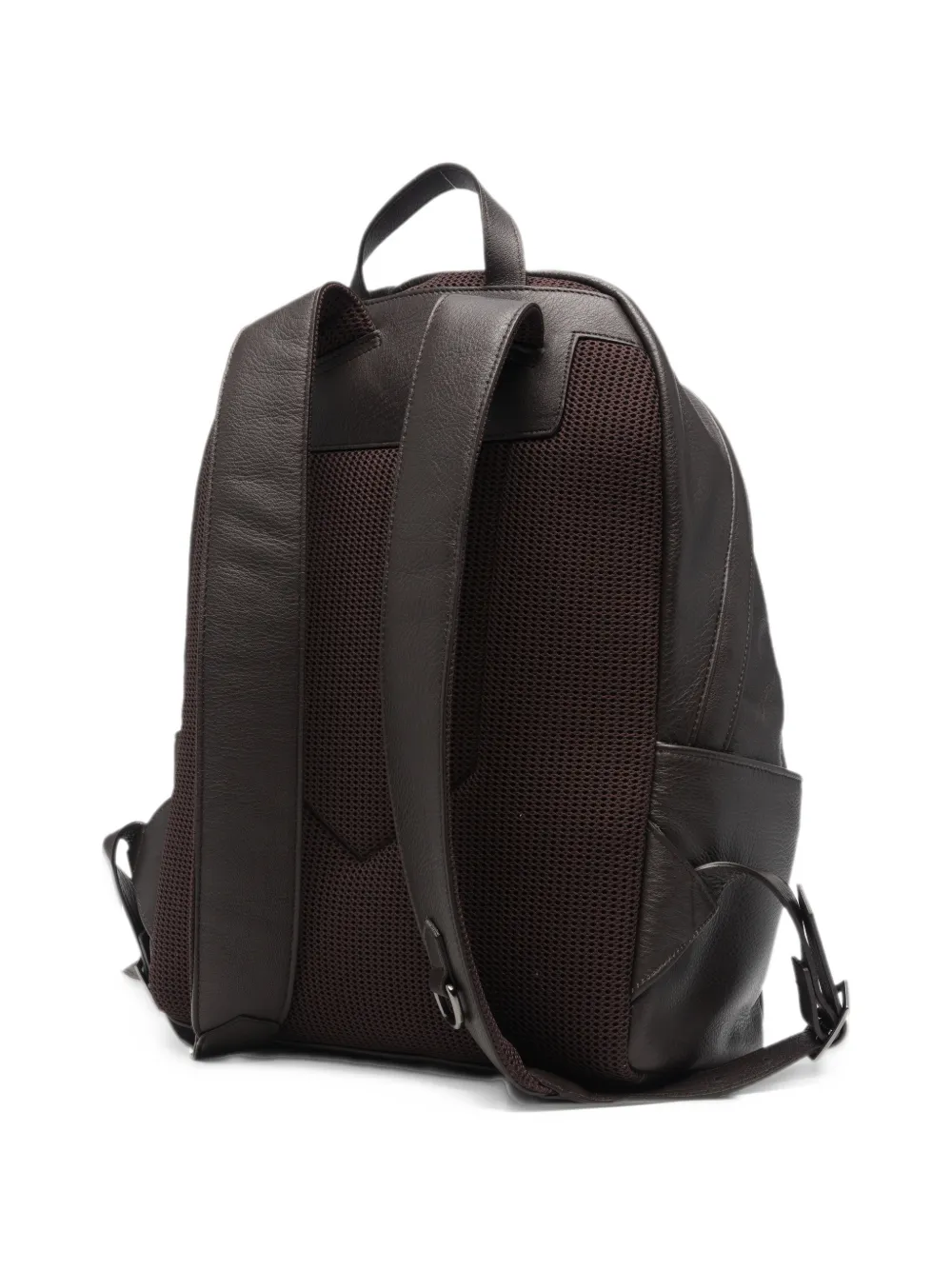 Canali leather backpack Bruin