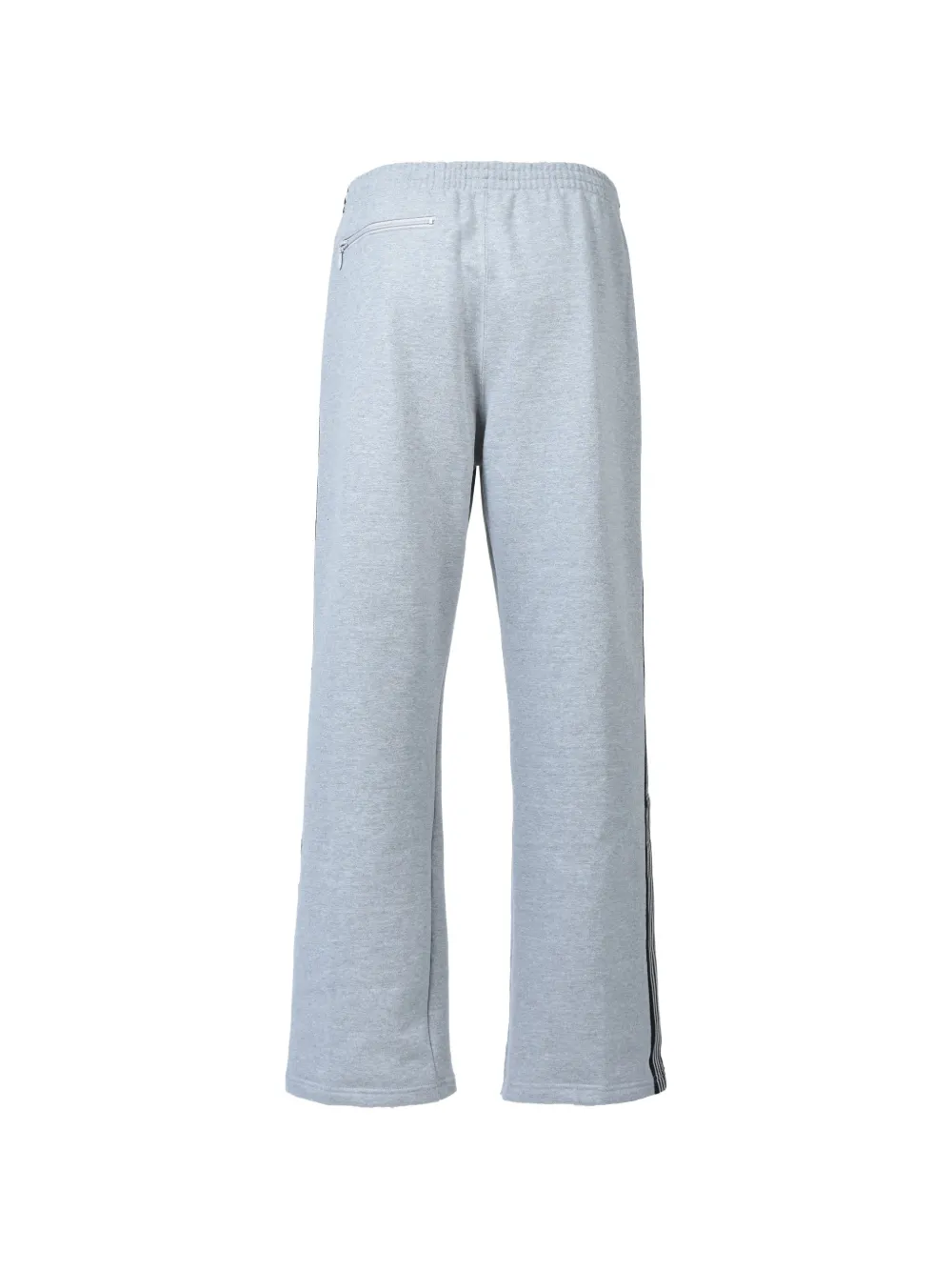 BREATH x Needles logo-embroidered side-stripe track pants Grijs