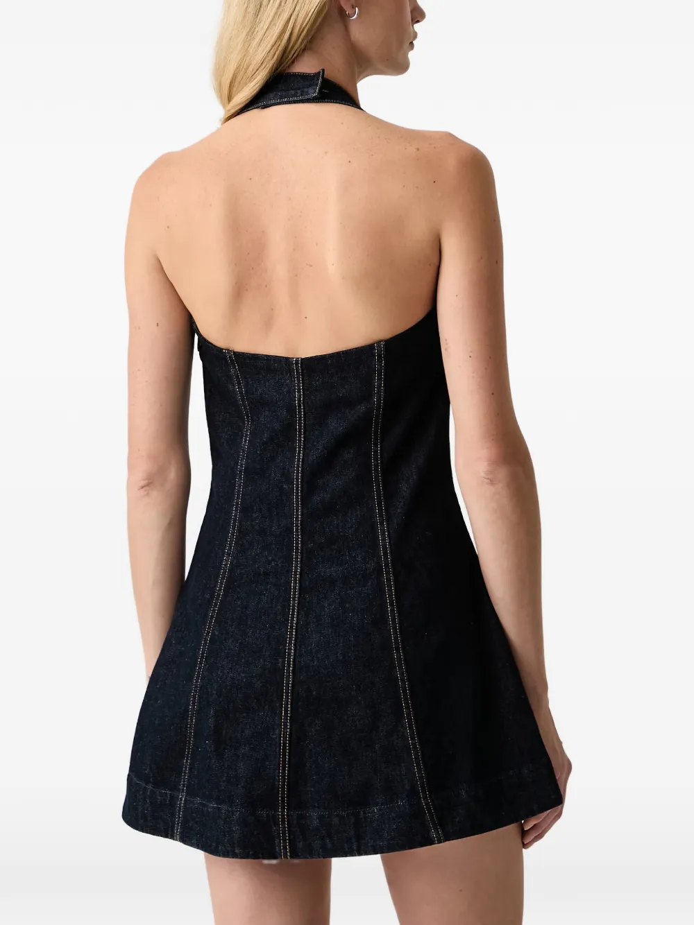 Retrofete Miramar mini dress Blauw