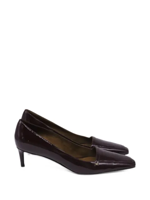  KHAITE Pre-Owned Celia patent pumps