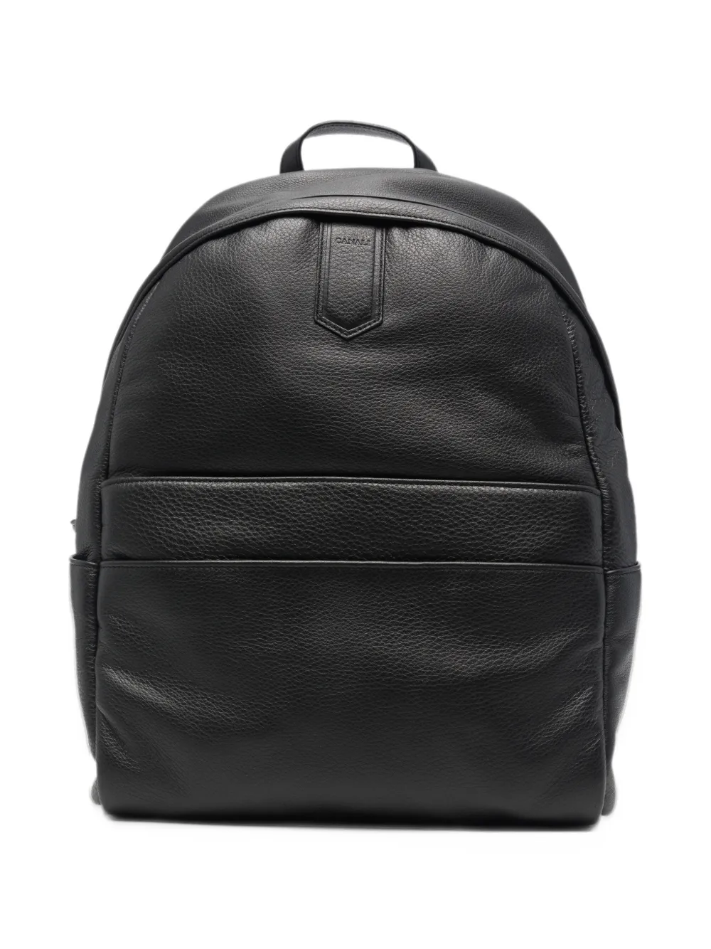 Canali leather backpack | Black | Image 1