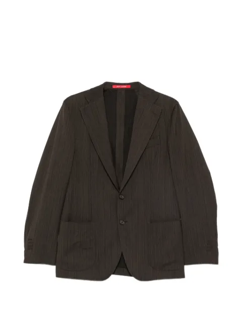 Bagnoli Sartoria Napoli herringbone single-breasted suit