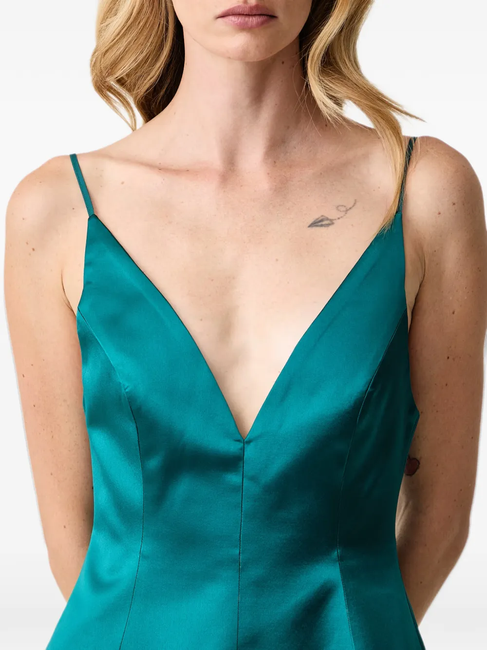 Retrofete Giavanna mini dress Groen