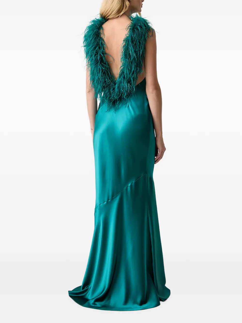 Retrofete Brisbane maxi dress Groen