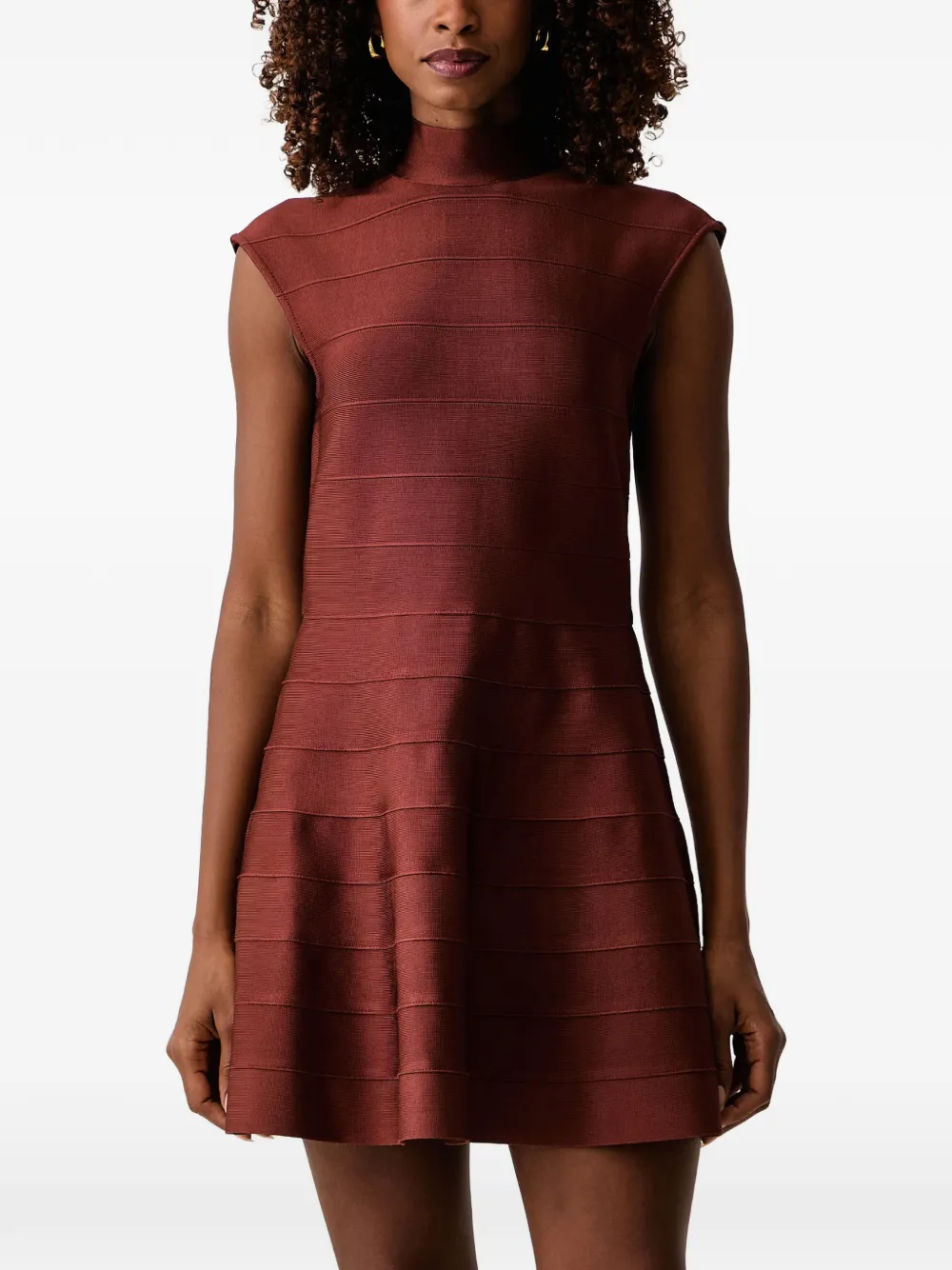 Retrofete Delyth mini dress Bruin