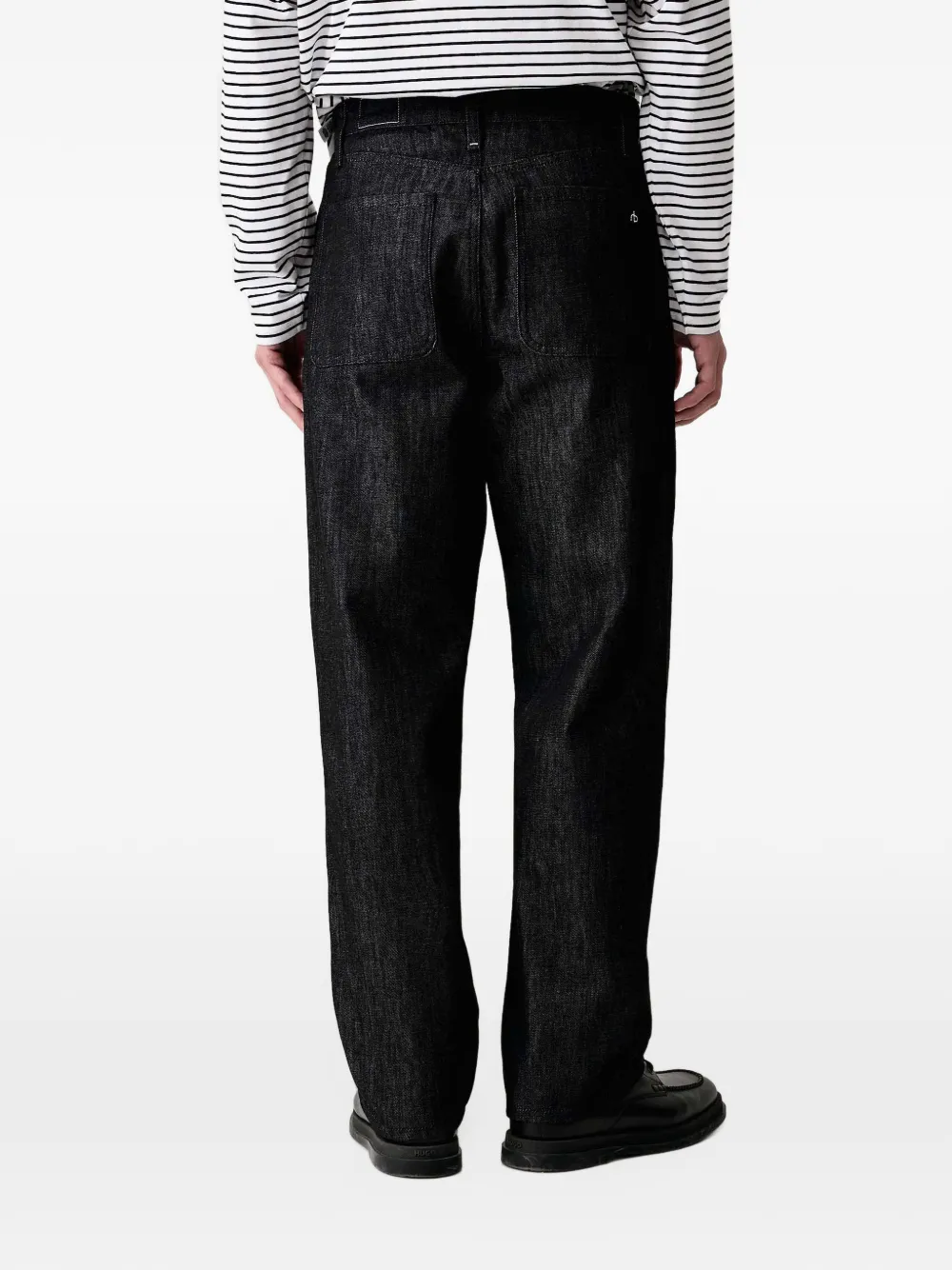 rag & bone Jeans met logopatch Zwart