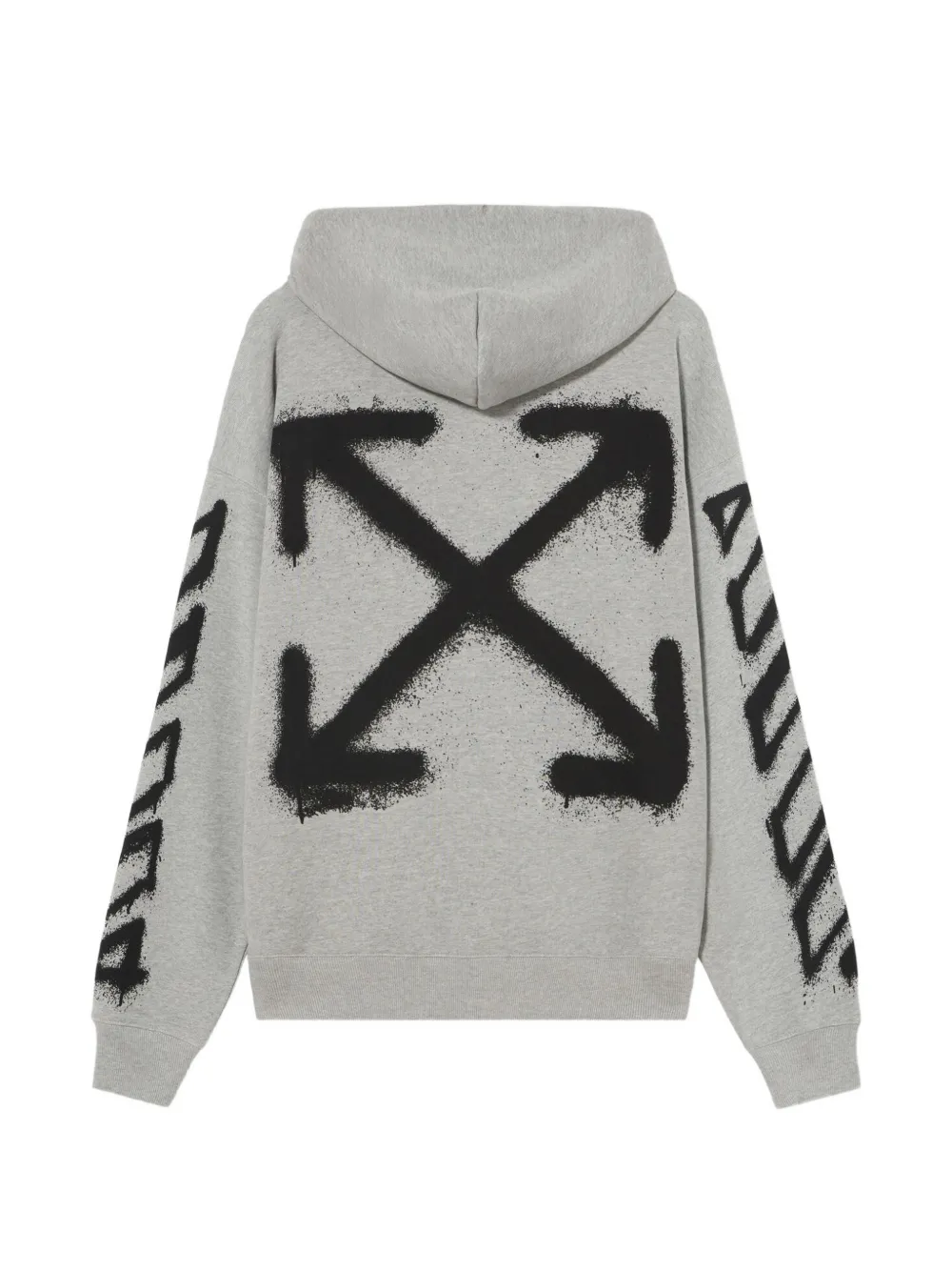 Off-White Spray Can Arrow Skate hoodie Grijs