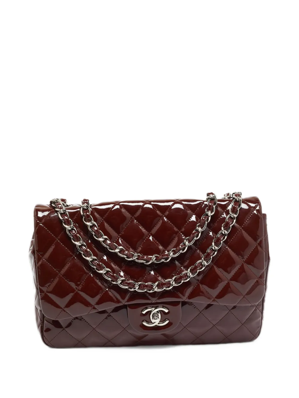 CHANEL Pre-Owned quilted CC turn-lock shoulder bag - Marrone
