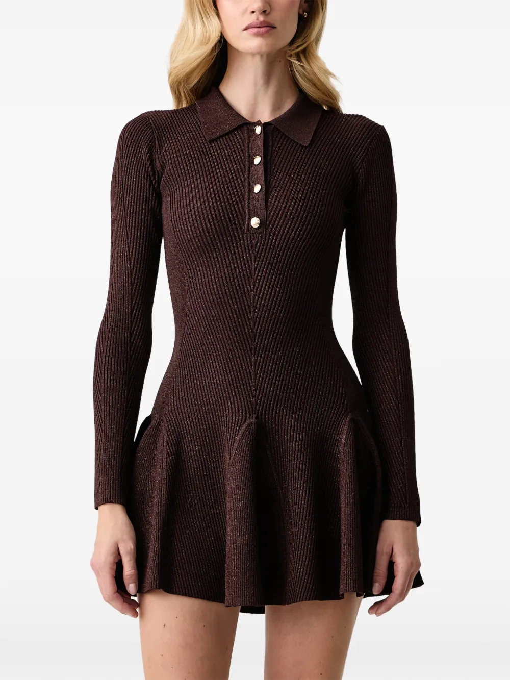 Retrofete Biona mini dress Bruin