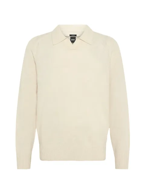BOSS pull à col polo