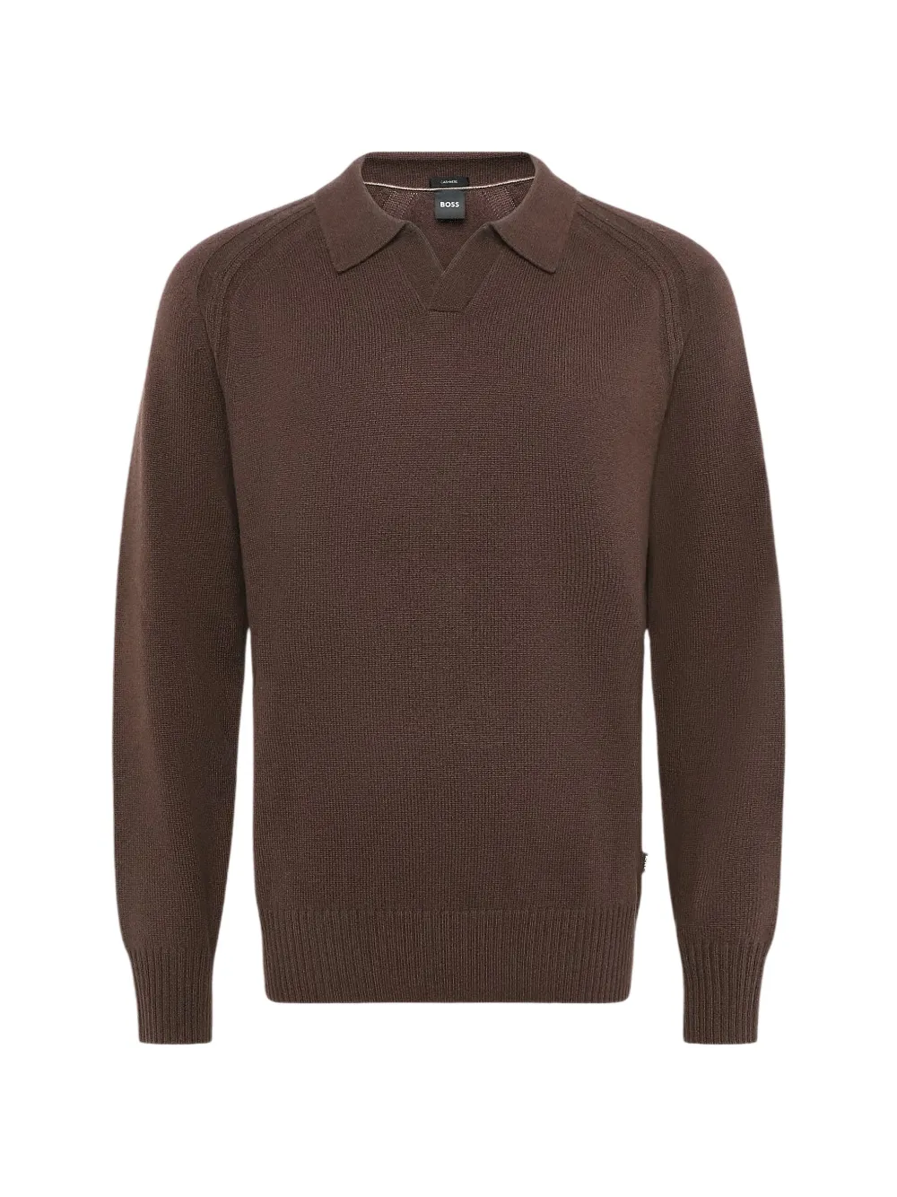 BOSS pull à col polo | marron | Image 1