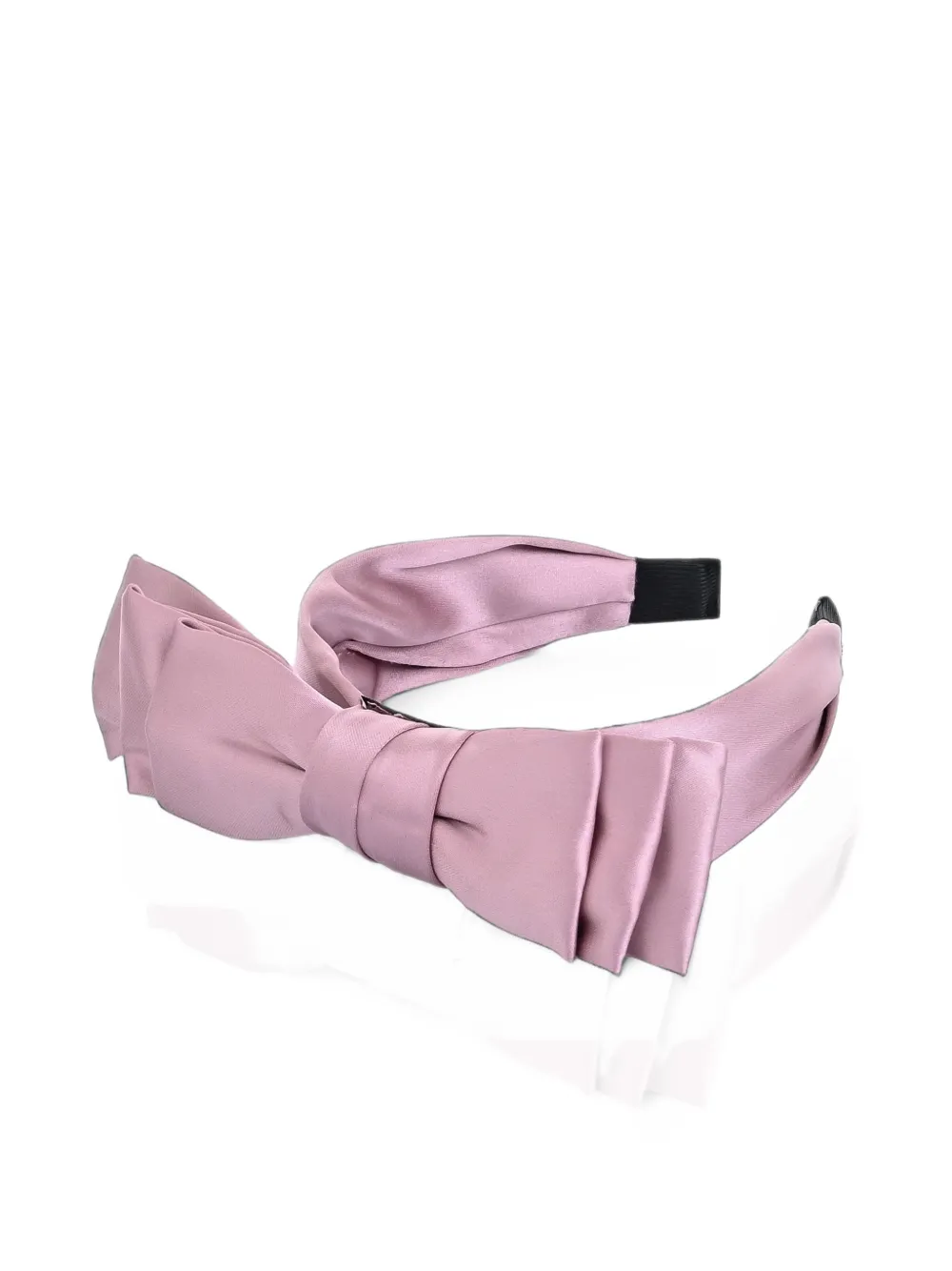 Mimi Tutu satin-finish bow headband - Pink