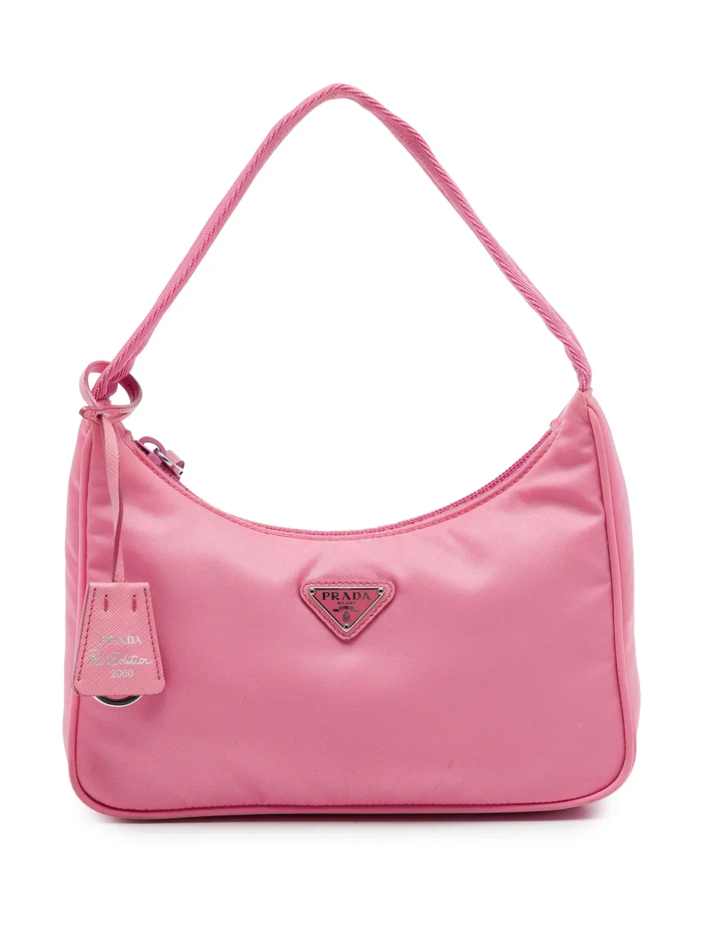 Prada Pre-Owned 2019-2026 Mini Tessuto Re Edition 2000 shoulder bag - Rosa