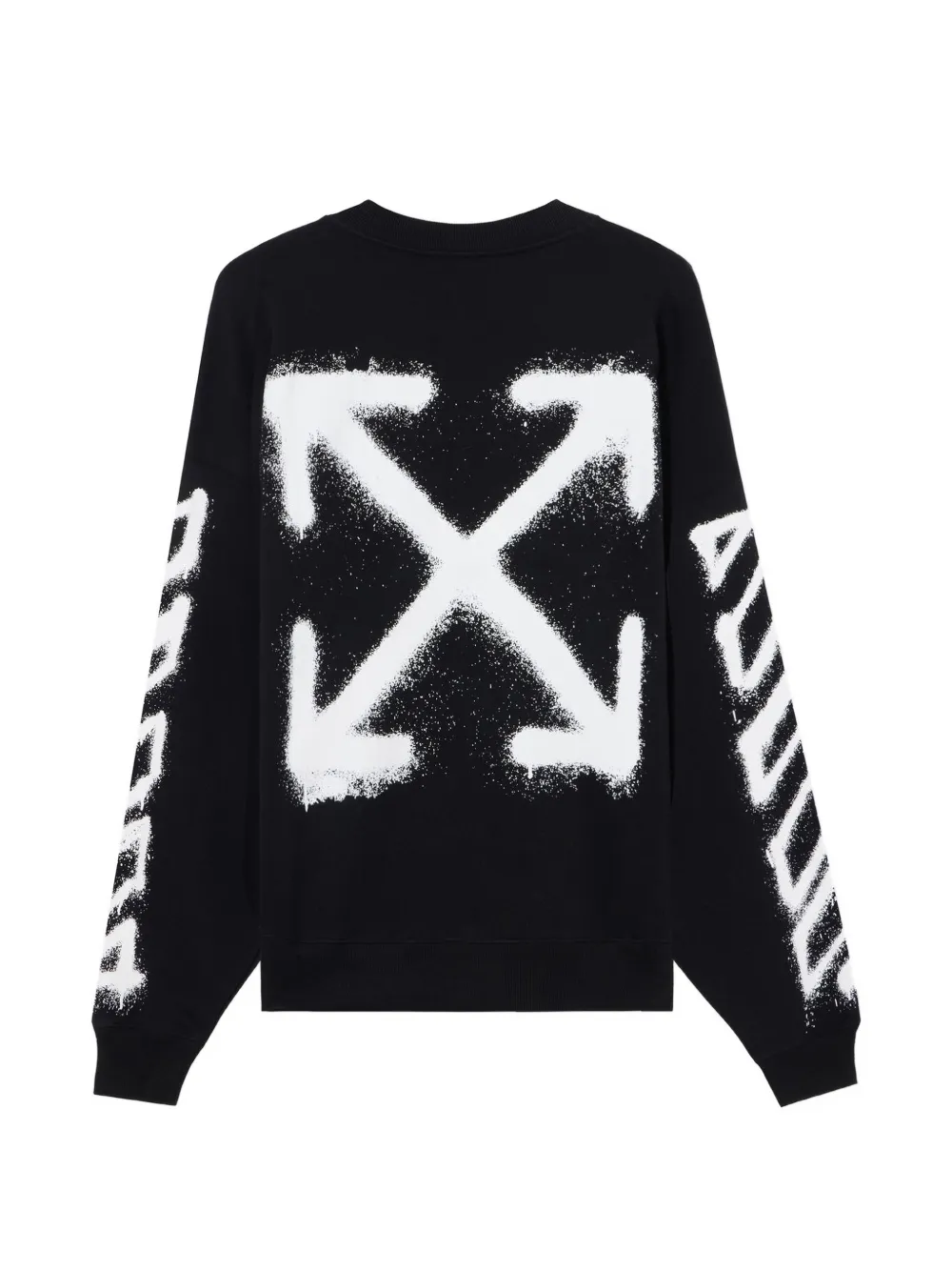 Off-White Spray Can Arrow Skate sweatshirt Zwart